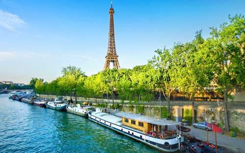 Paris Eiffel Tower open-top bus tour
